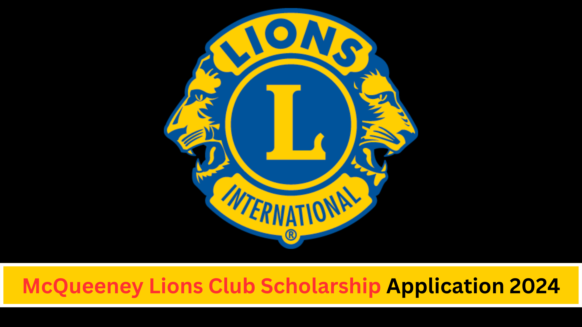 Lions Club Scholarship